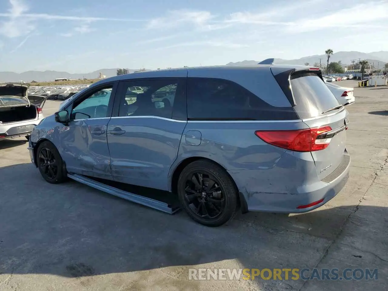 2 Photograph of a damaged car 5FNRL6H75RB059983 HONDA ODYSSEY SP 2024