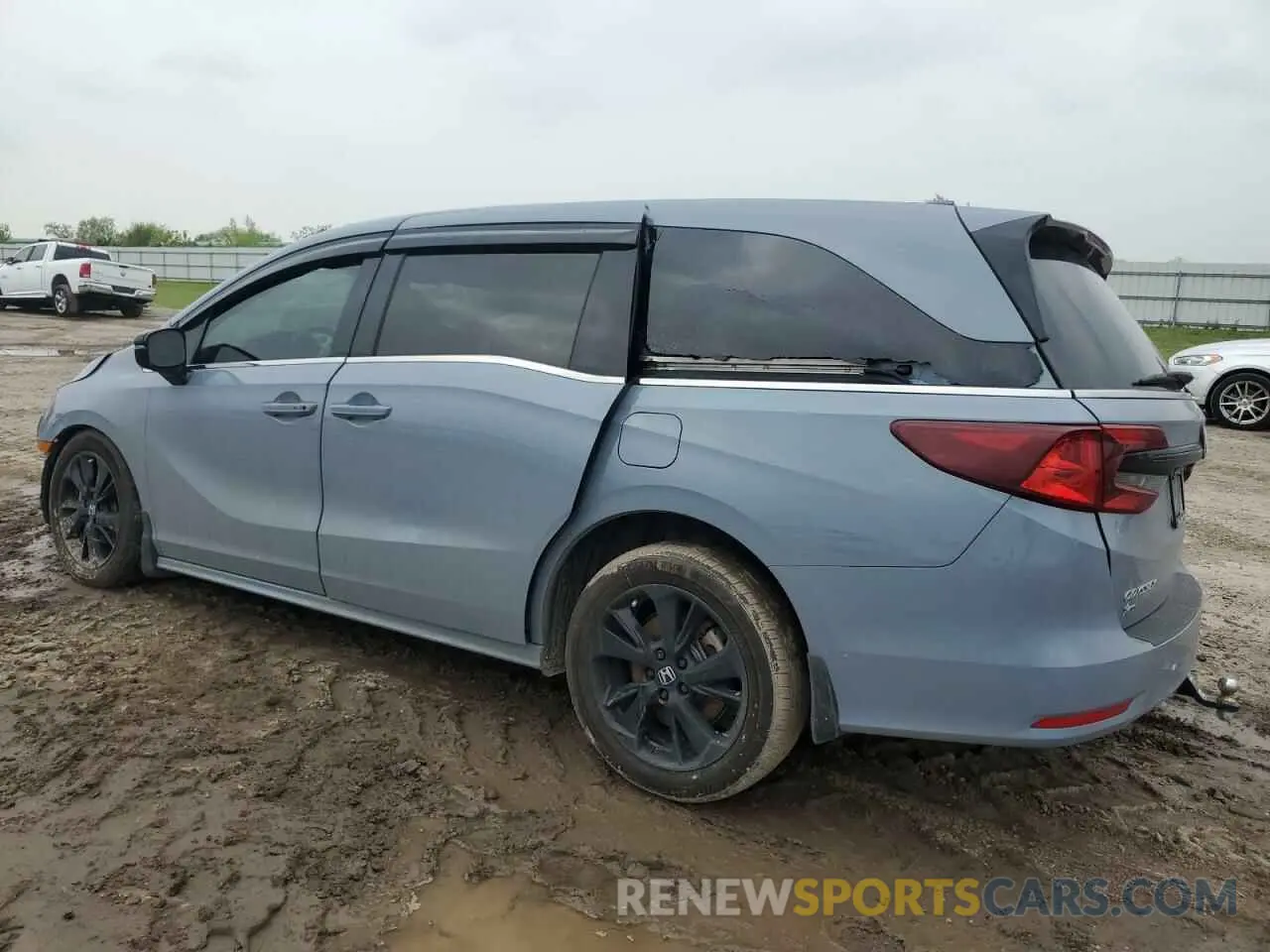 2 Фотография поврежденного автомобиля 5FNRL6H75RB065699 HONDA ODYSSEY SP 2024