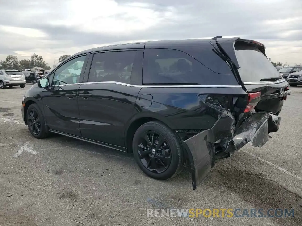 2 Photograph of a damaged car 5FNRL6H78RB056155 HONDA ODYSSEY SP 2024