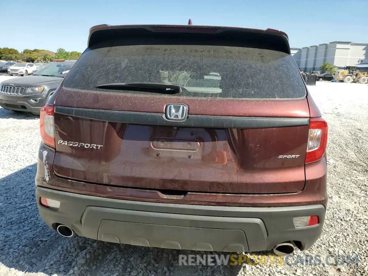 6 Photograph of a damaged car 5FNYF7H2XKB006263 HONDA PASSPORT 2019