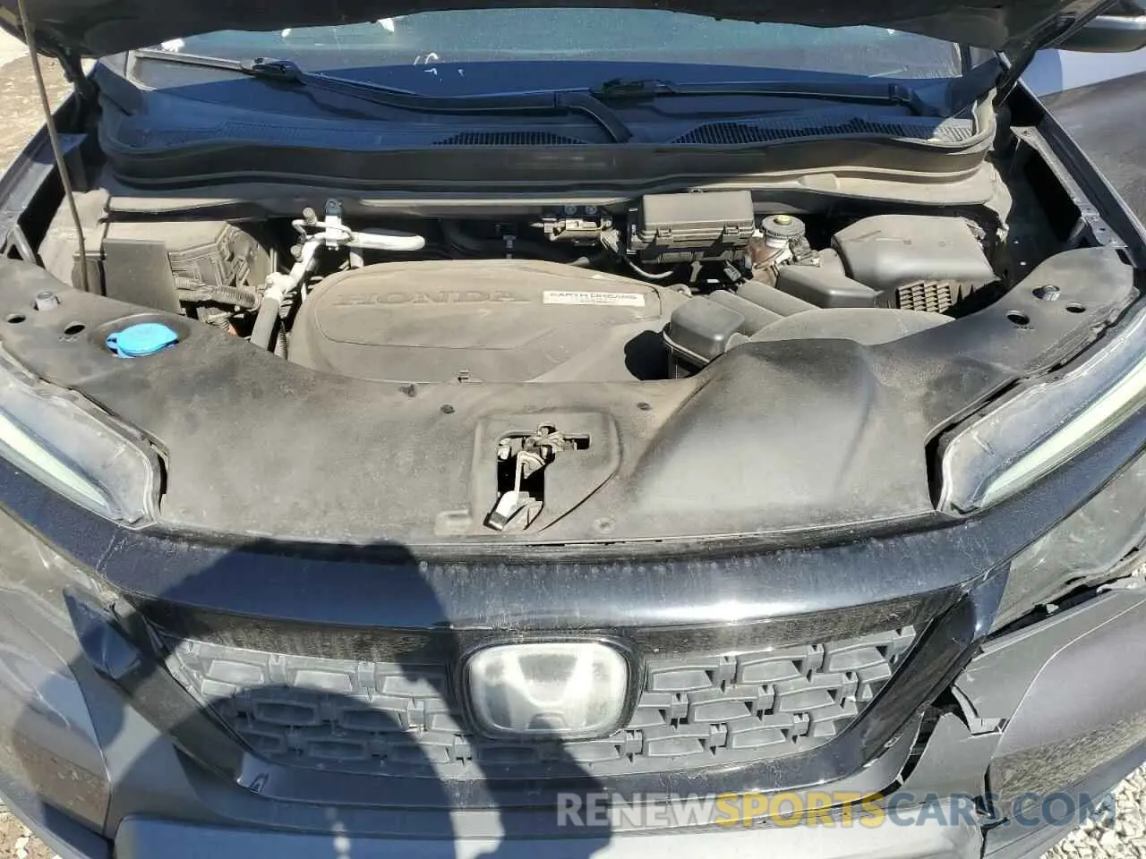 12 Photograph of a damaged car 5FNYF7H58KB003906 HONDA PASSPORT 2019