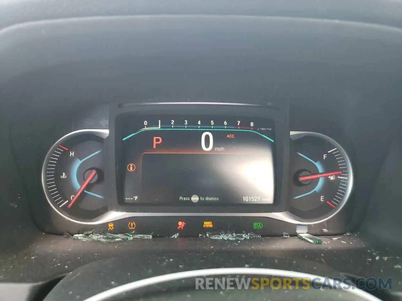 9 Фотография поврежденного автомобиля 5FNYF7H99KB001259 HONDA PASSPORT 2019