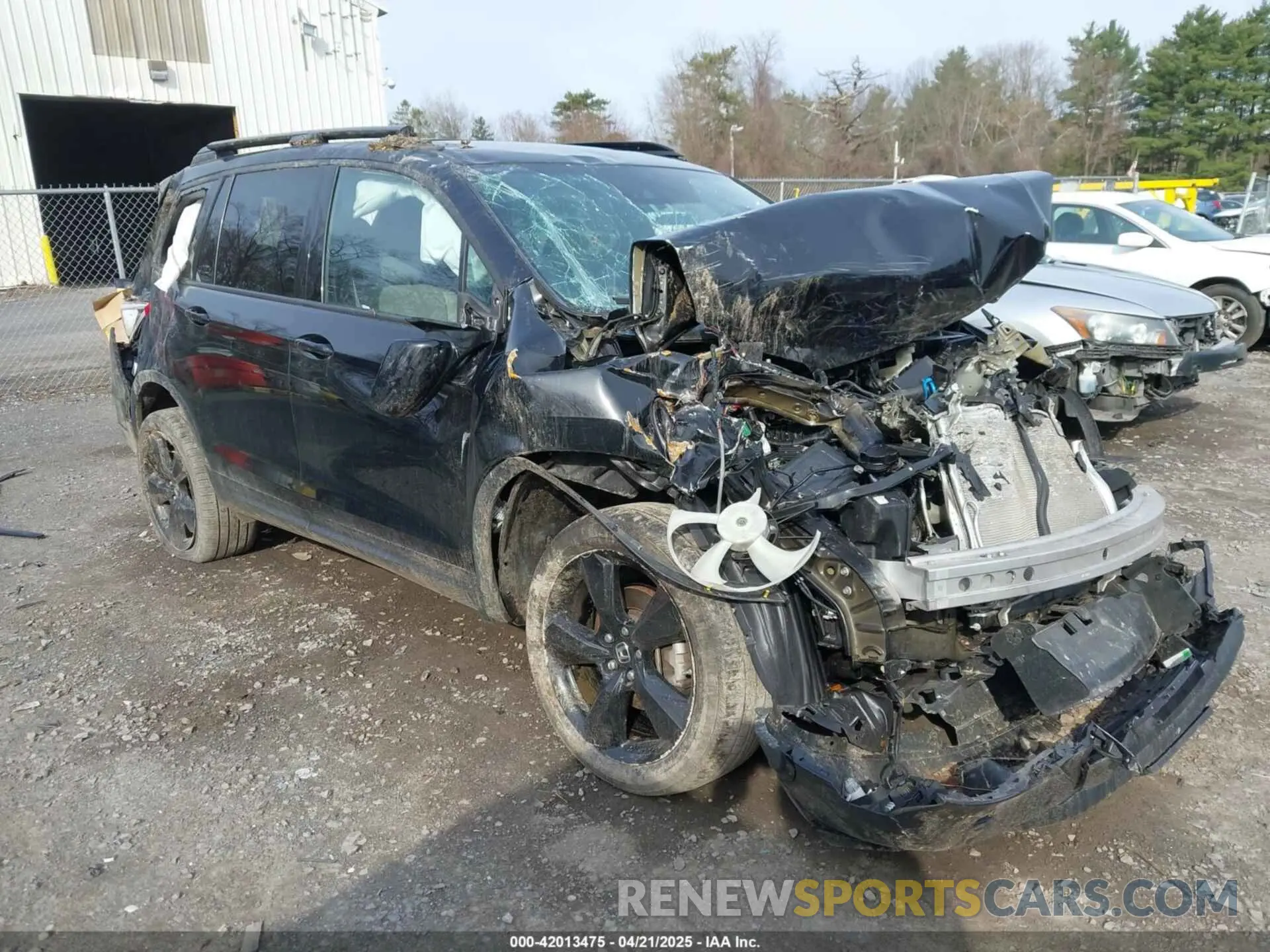 1 Фотография поврежденного автомобиля 5FNYF8H00KB010472 HONDA PASSPORT 2019
