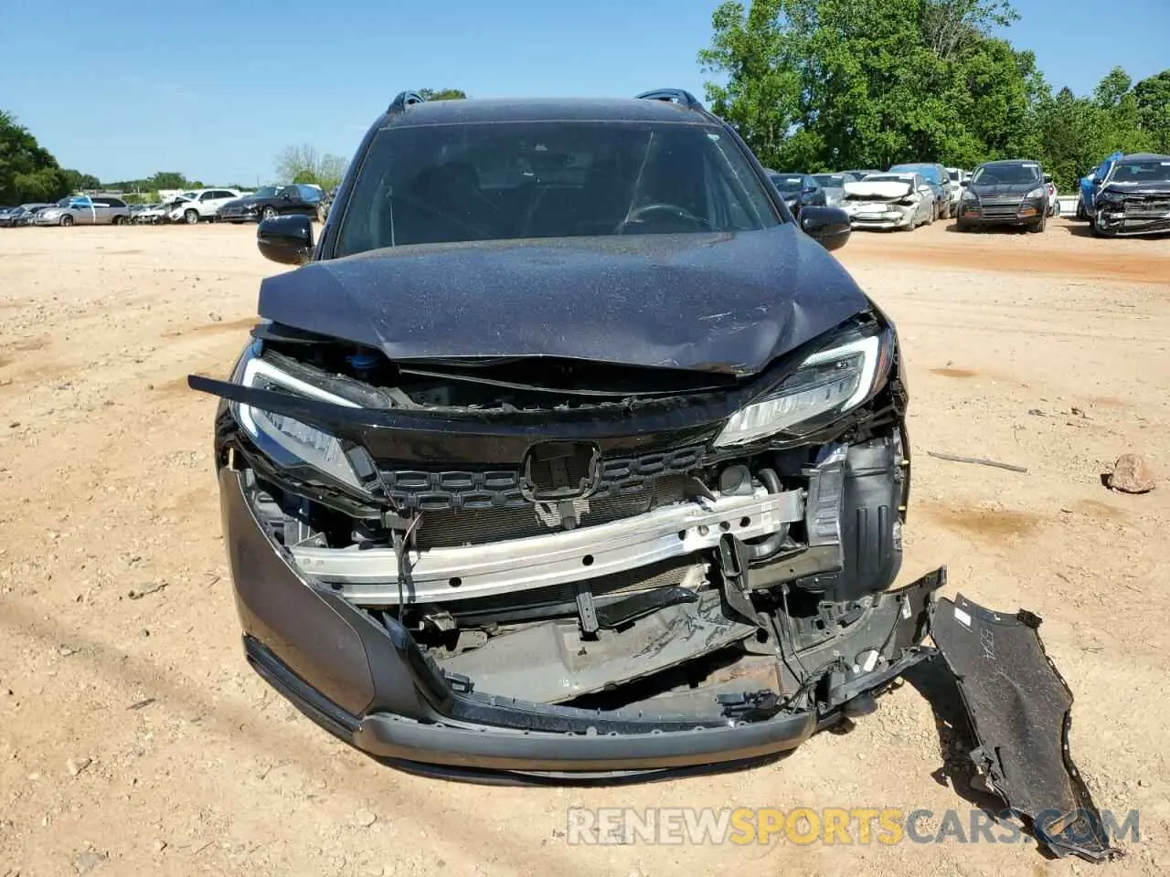 5 Фотография поврежденного автомобиля 5FNYF8H02KB004625 HONDA PASSPORT 2019