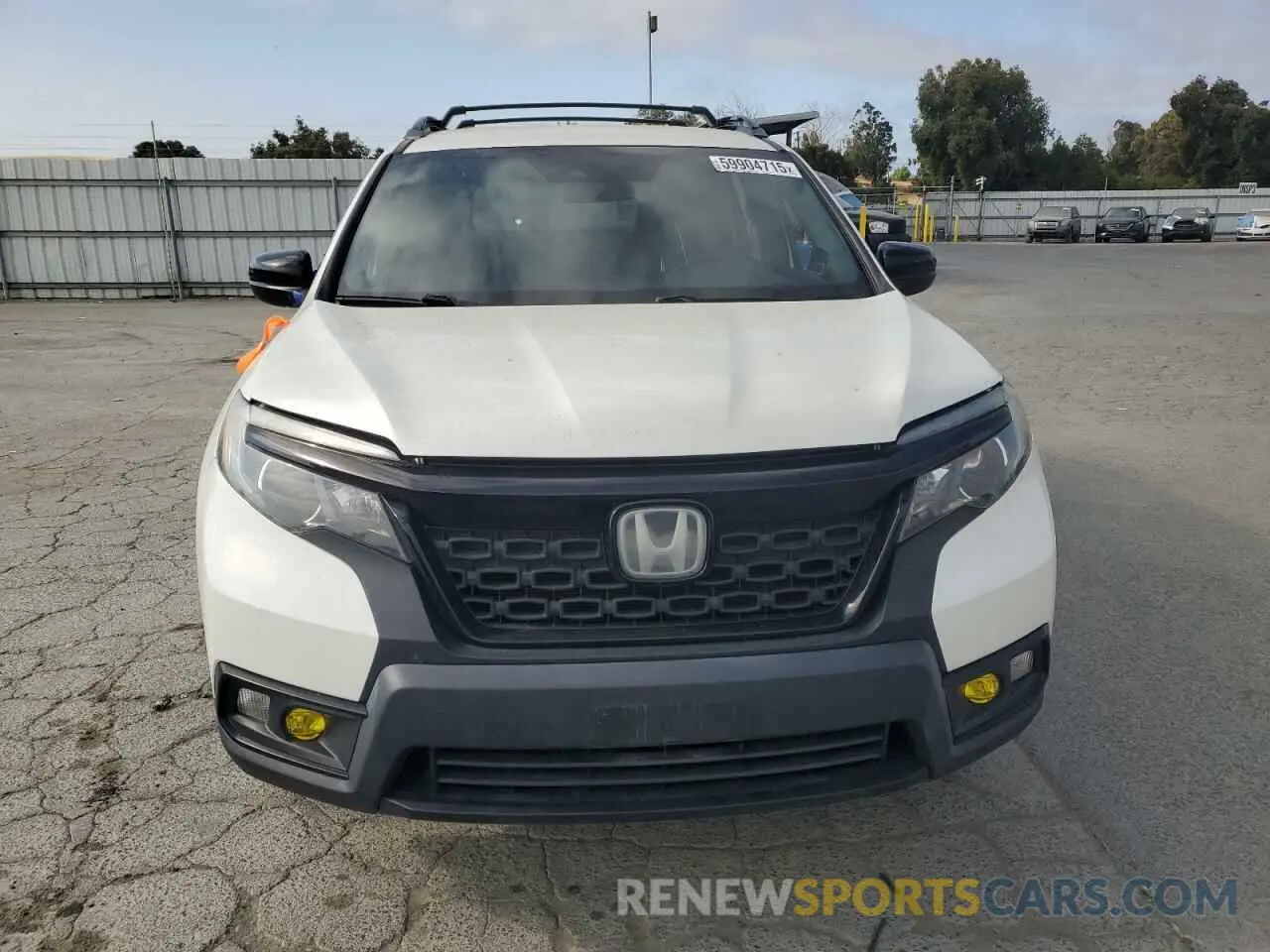 5 Фотография поврежденного автомобиля 5FNYF8H22KB016114 HONDA PASSPORT 2019