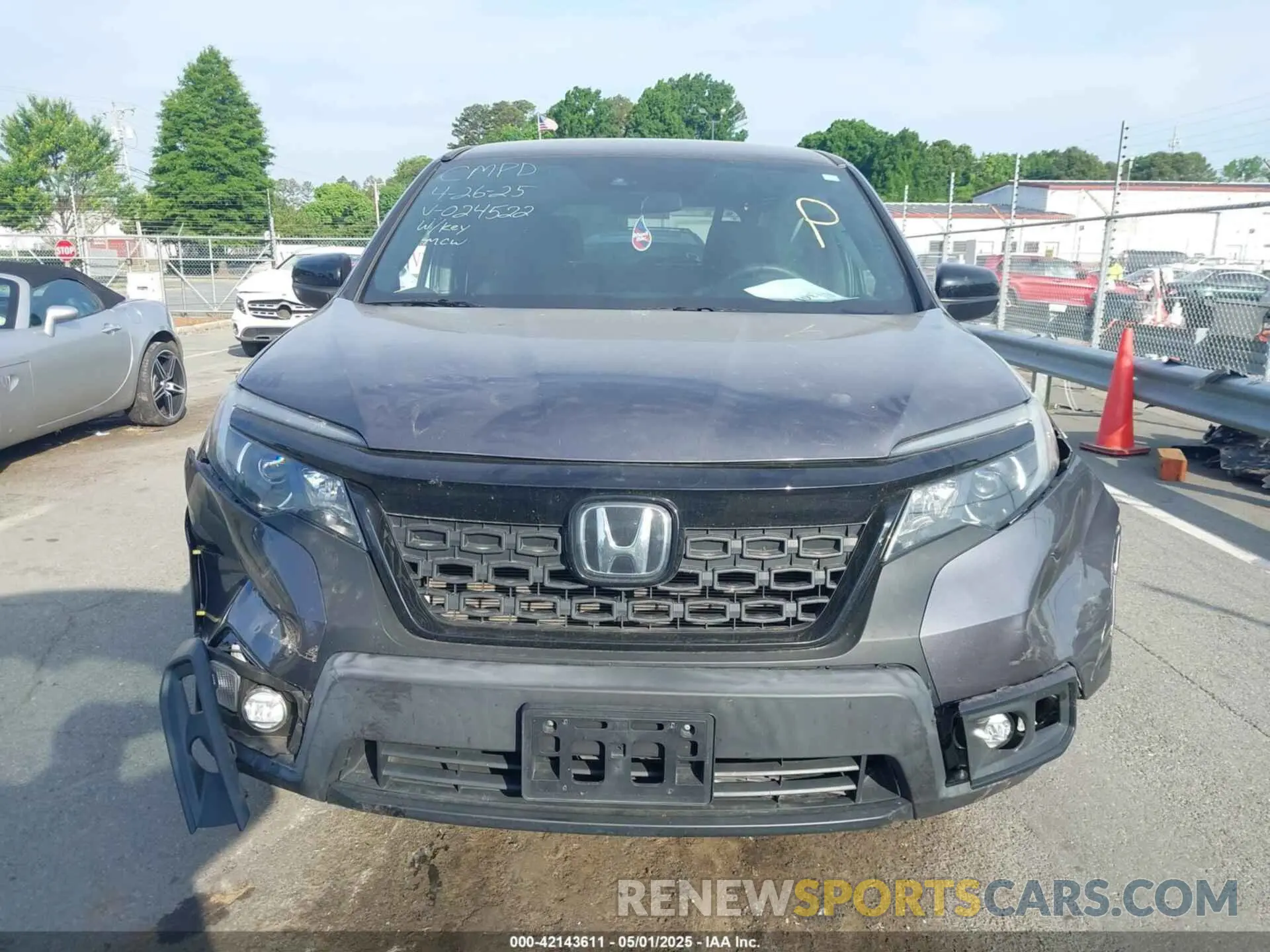 12 Photograph of a damaged car 5FNYF8H22KB024522 HONDA PASSPORT 2019