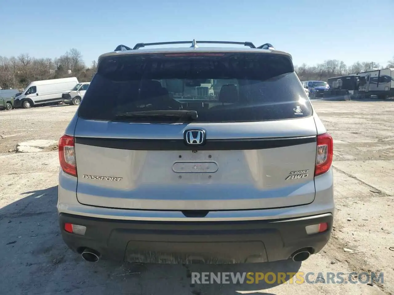 6 Photograph of a damaged car 5FNYF8H24KB020004 HONDA PASSPORT 2019