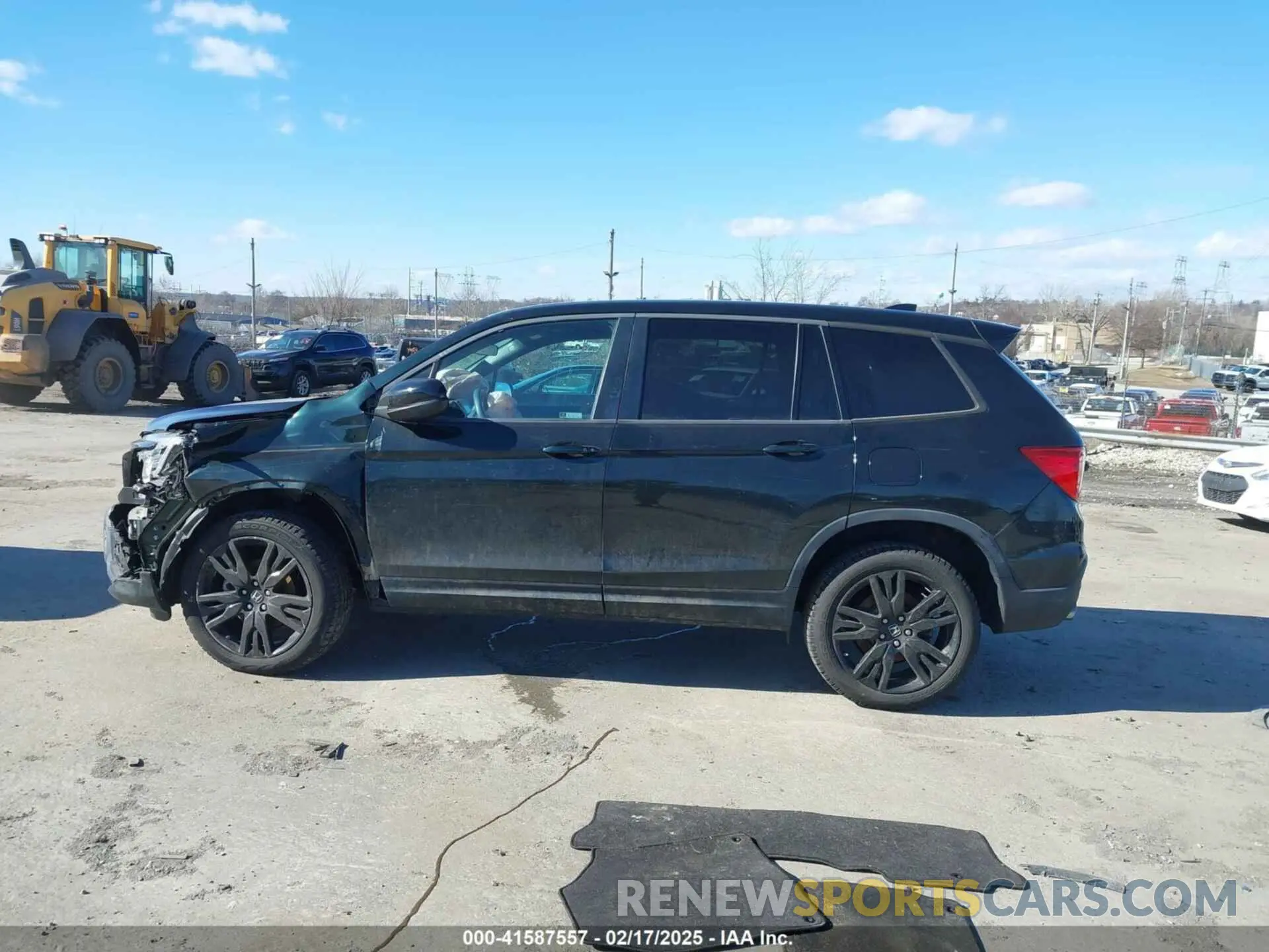 14 Фотография поврежденного автомобиля 5FNYF8H25KB008038 HONDA PASSPORT 2019