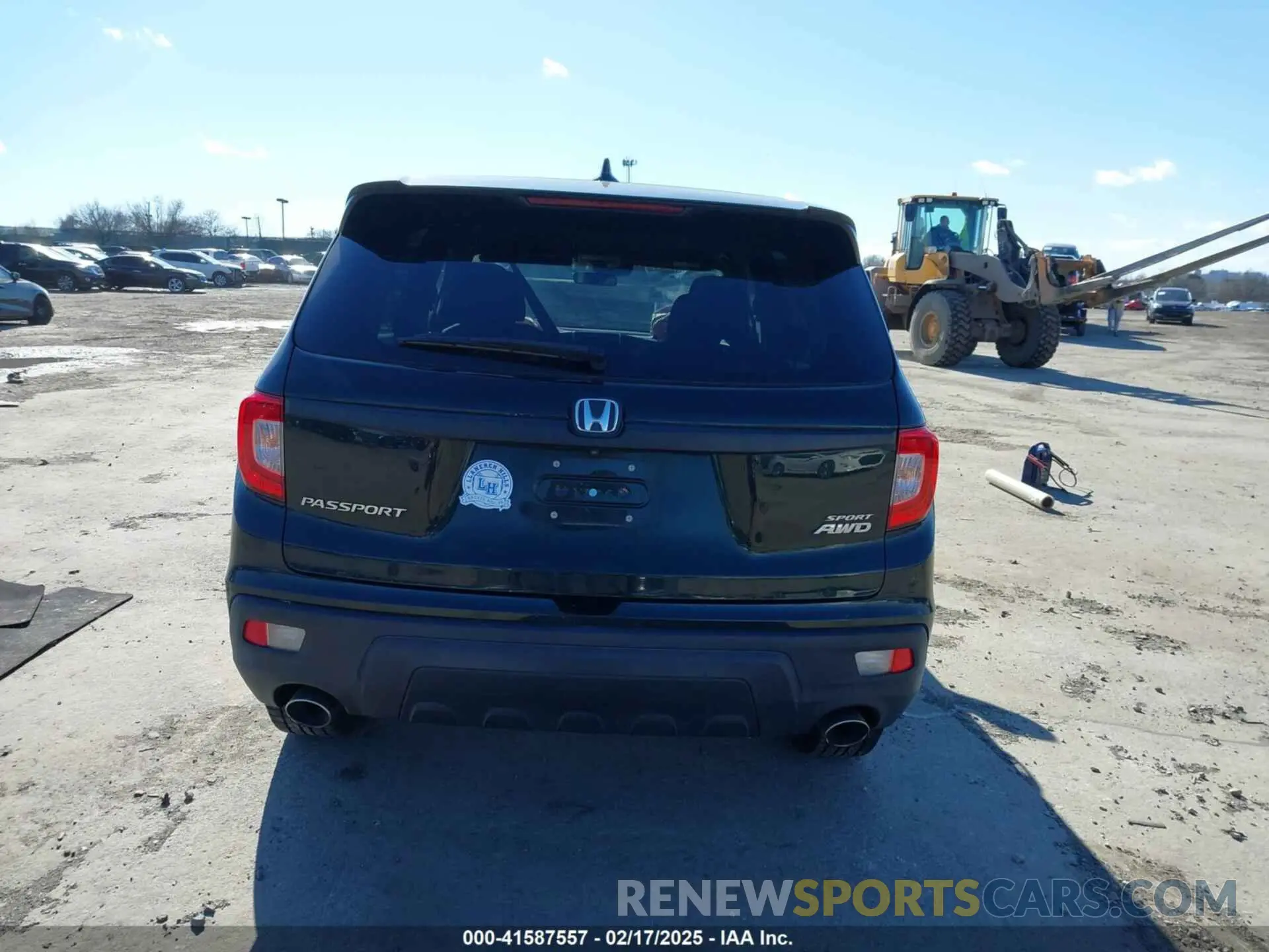 16 Фотография поврежденного автомобиля 5FNYF8H25KB008038 HONDA PASSPORT 2019