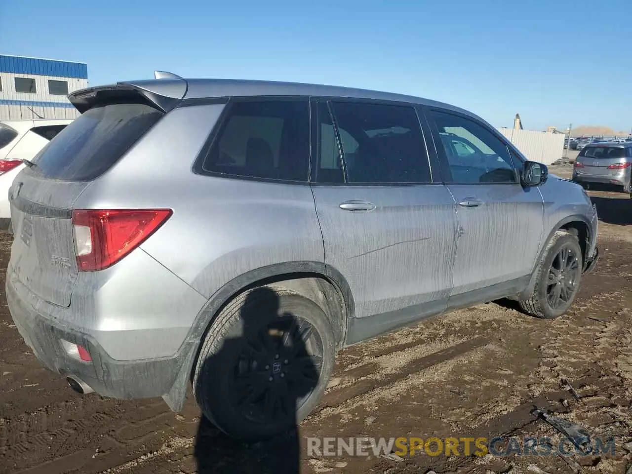 3 Фотография поврежденного автомобиля 5FNYF8H27KB019221 HONDA PASSPORT 2019
