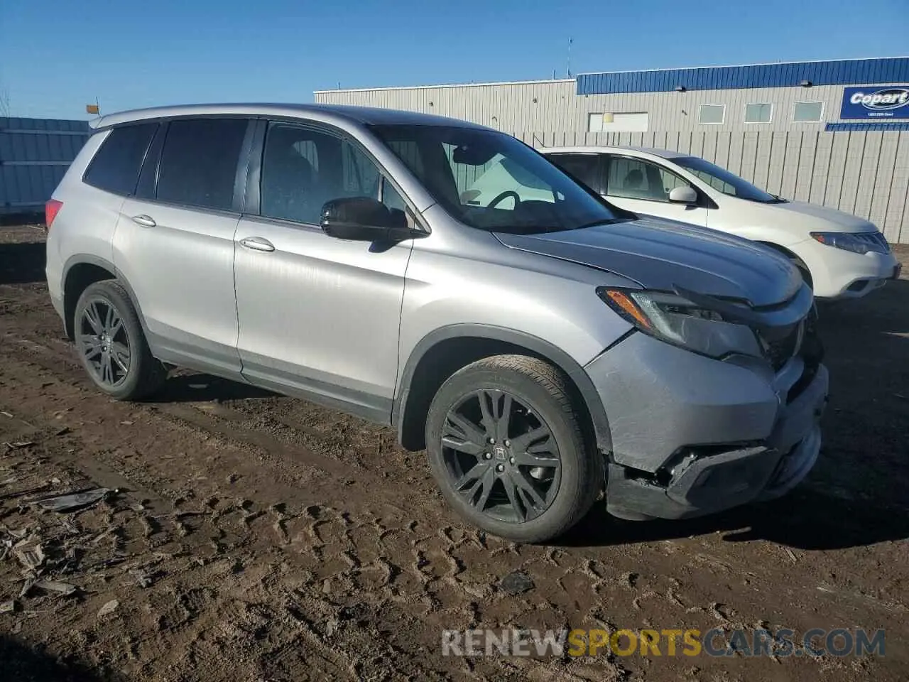 4 Фотография поврежденного автомобиля 5FNYF8H27KB019221 HONDA PASSPORT 2019