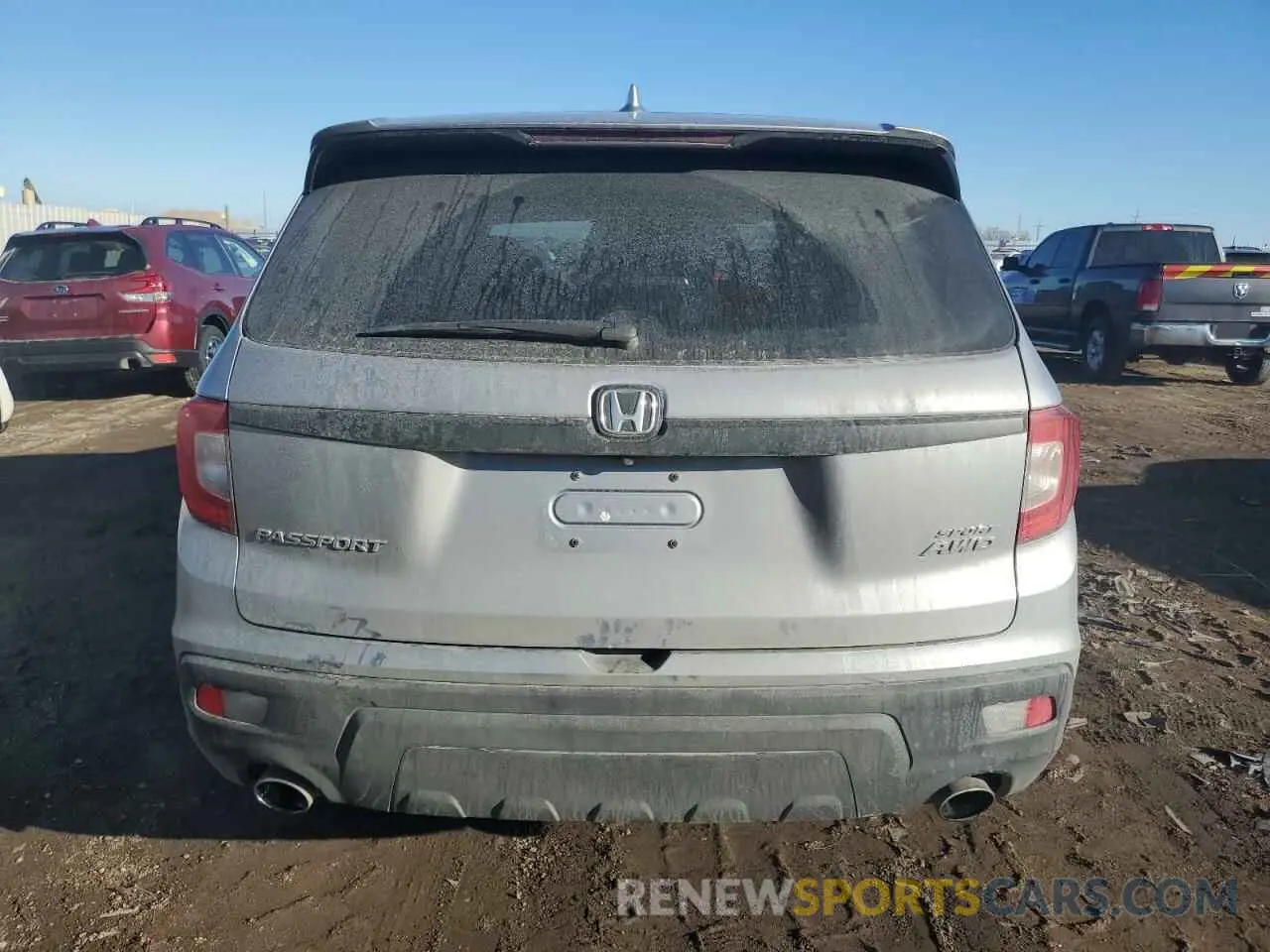 6 Фотография поврежденного автомобиля 5FNYF8H27KB019221 HONDA PASSPORT 2019