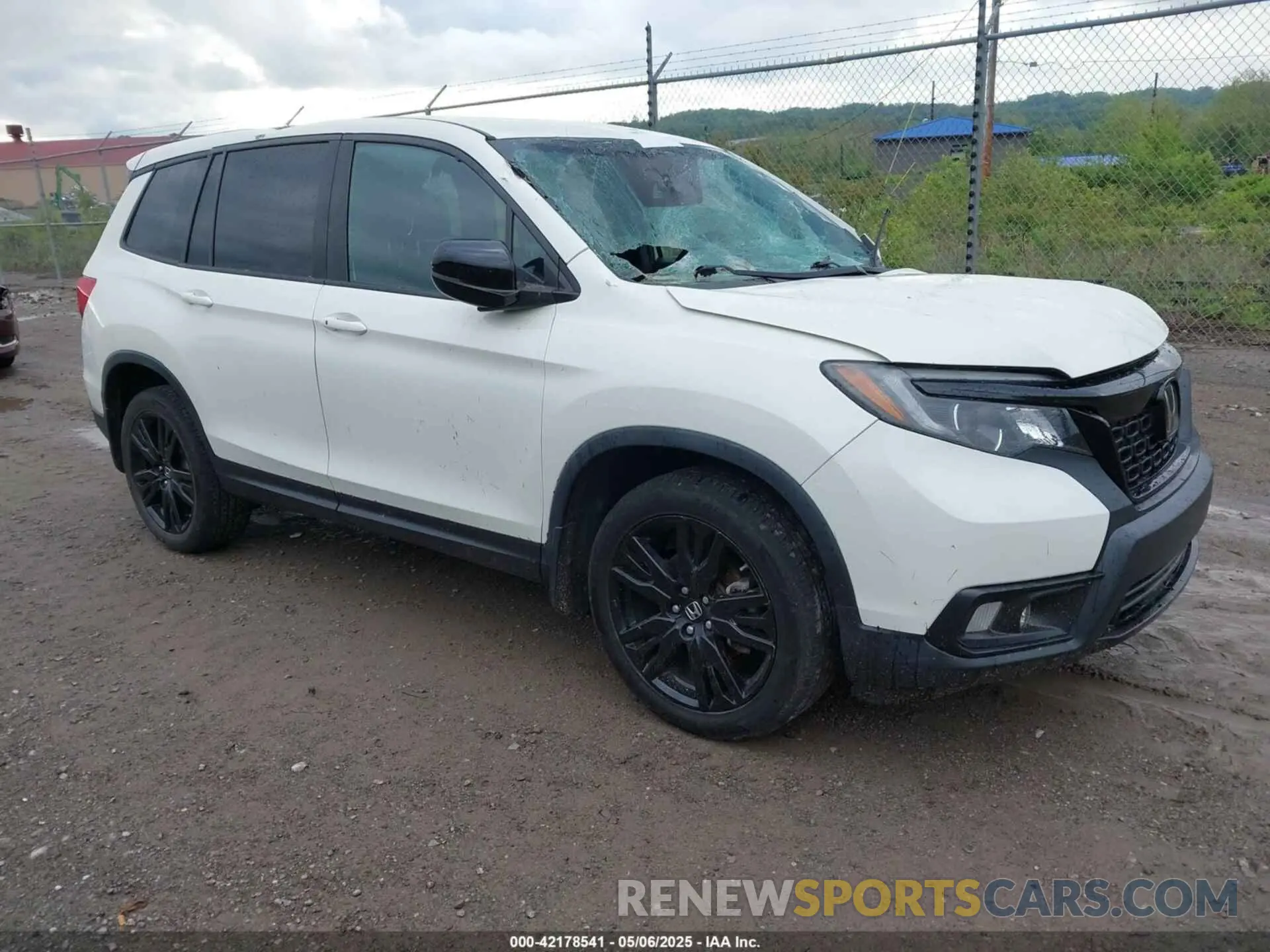 1 Фотография поврежденного автомобиля 5FNYF8H28KB010303 HONDA PASSPORT 2019