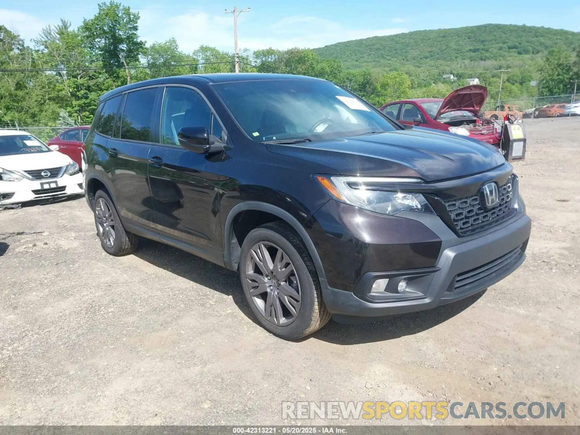 1 Фотография поврежденного автомобиля 5FNYF8H53KB014978 HONDA PASSPORT 2019