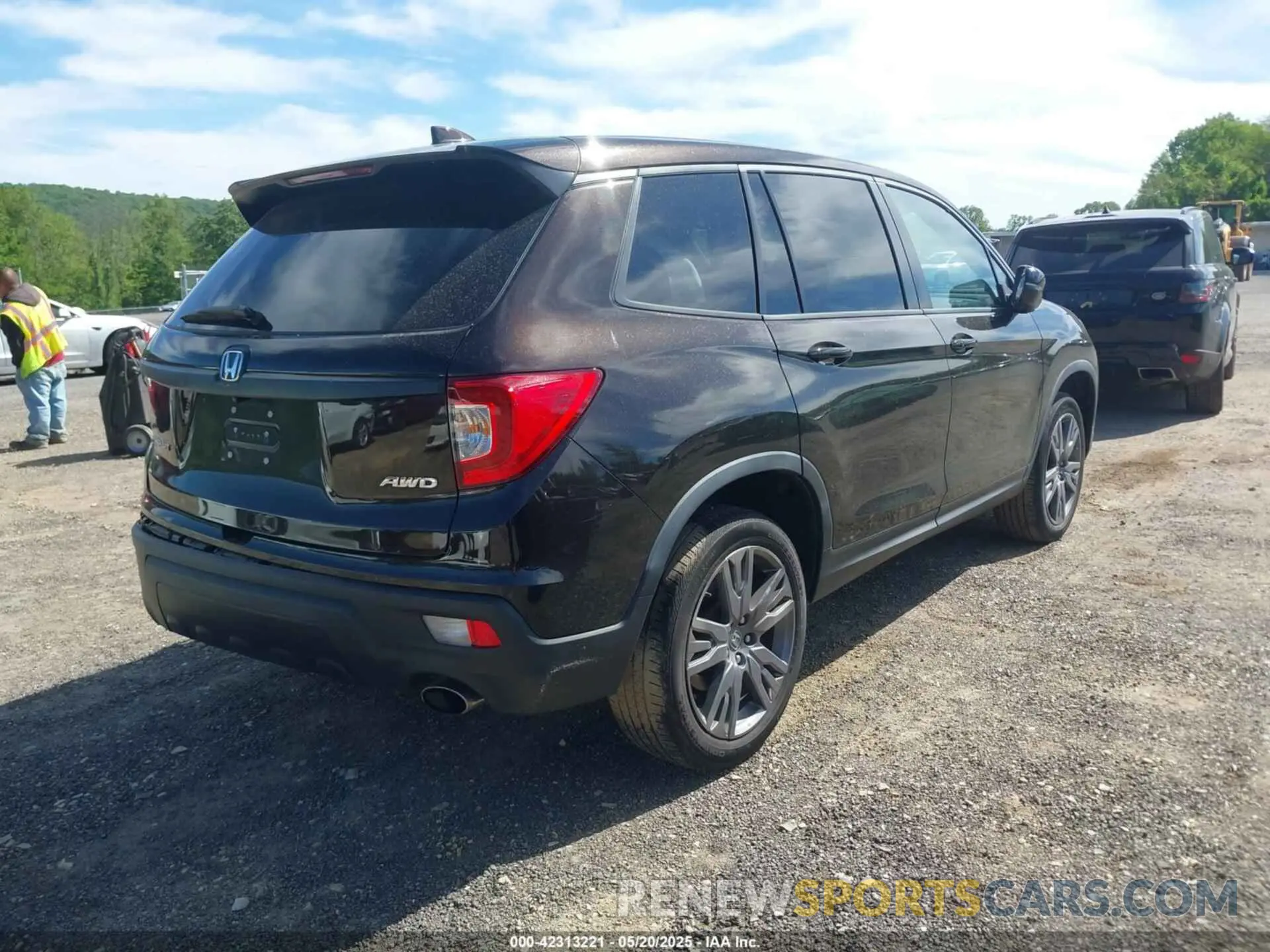 4 Фотография поврежденного автомобиля 5FNYF8H53KB014978 HONDA PASSPORT 2019