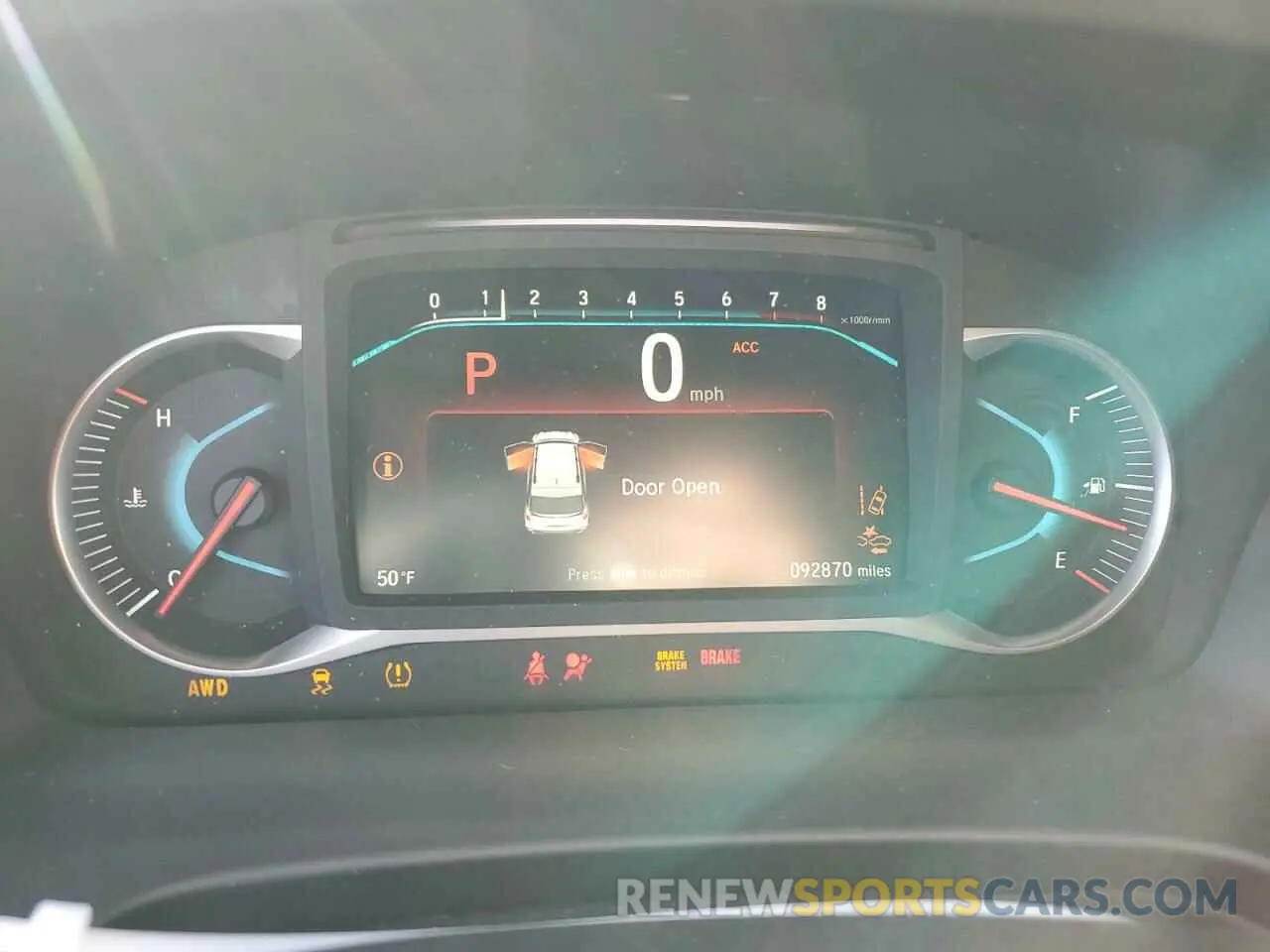 9 Photograph of a damaged car 5FNYF8H53KB027391 HONDA PASSPORT 2019