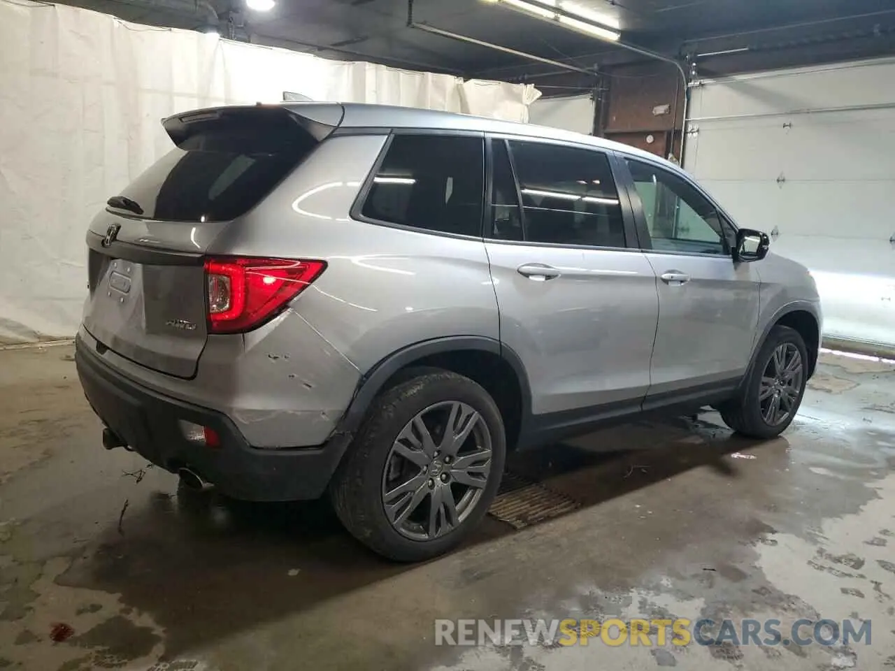 3 Фотография поврежденного автомобиля 5FNYF8H59KB019537 HONDA PASSPORT 2019
