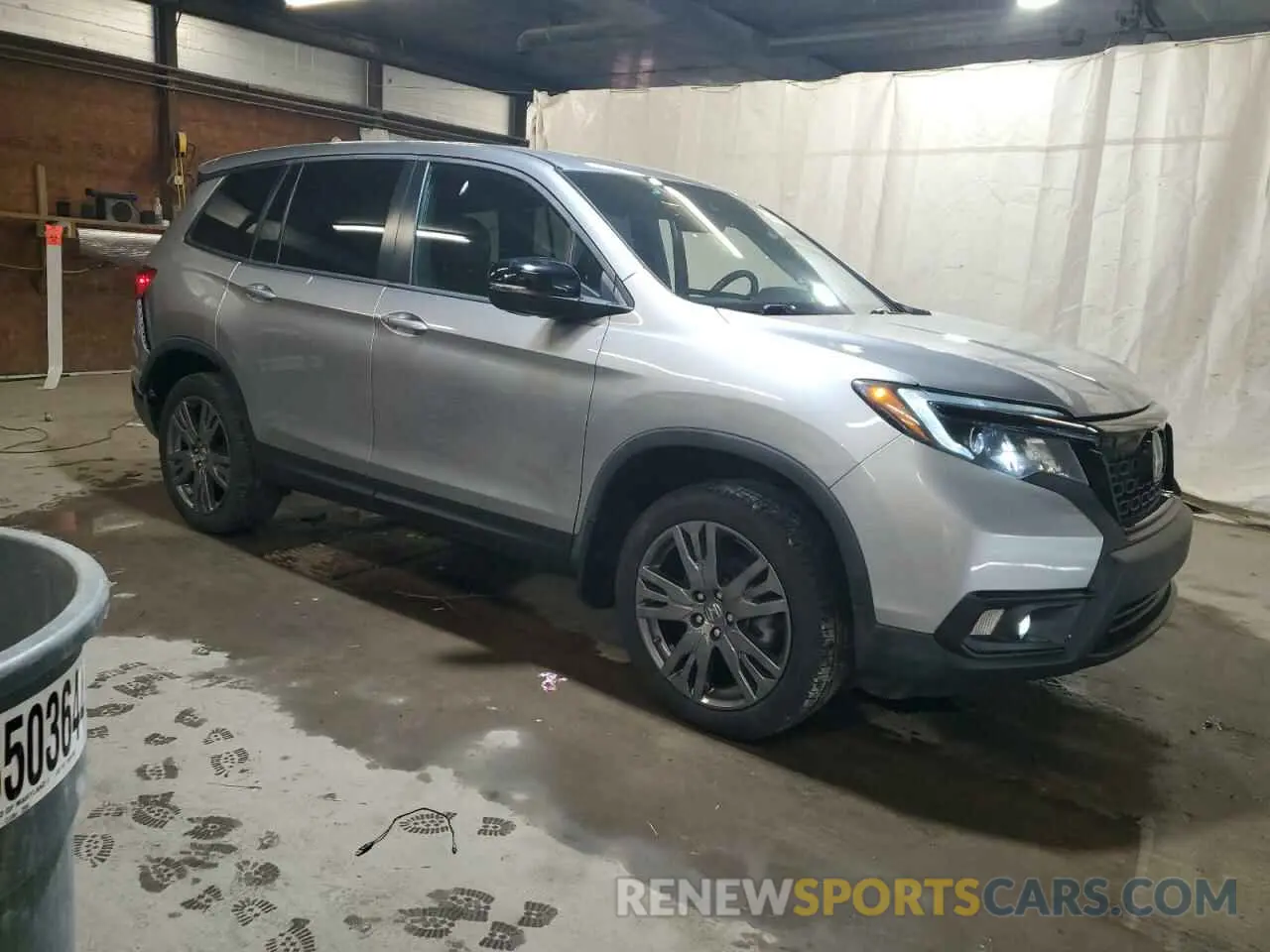 4 Фотография поврежденного автомобиля 5FNYF8H59KB019537 HONDA PASSPORT 2019