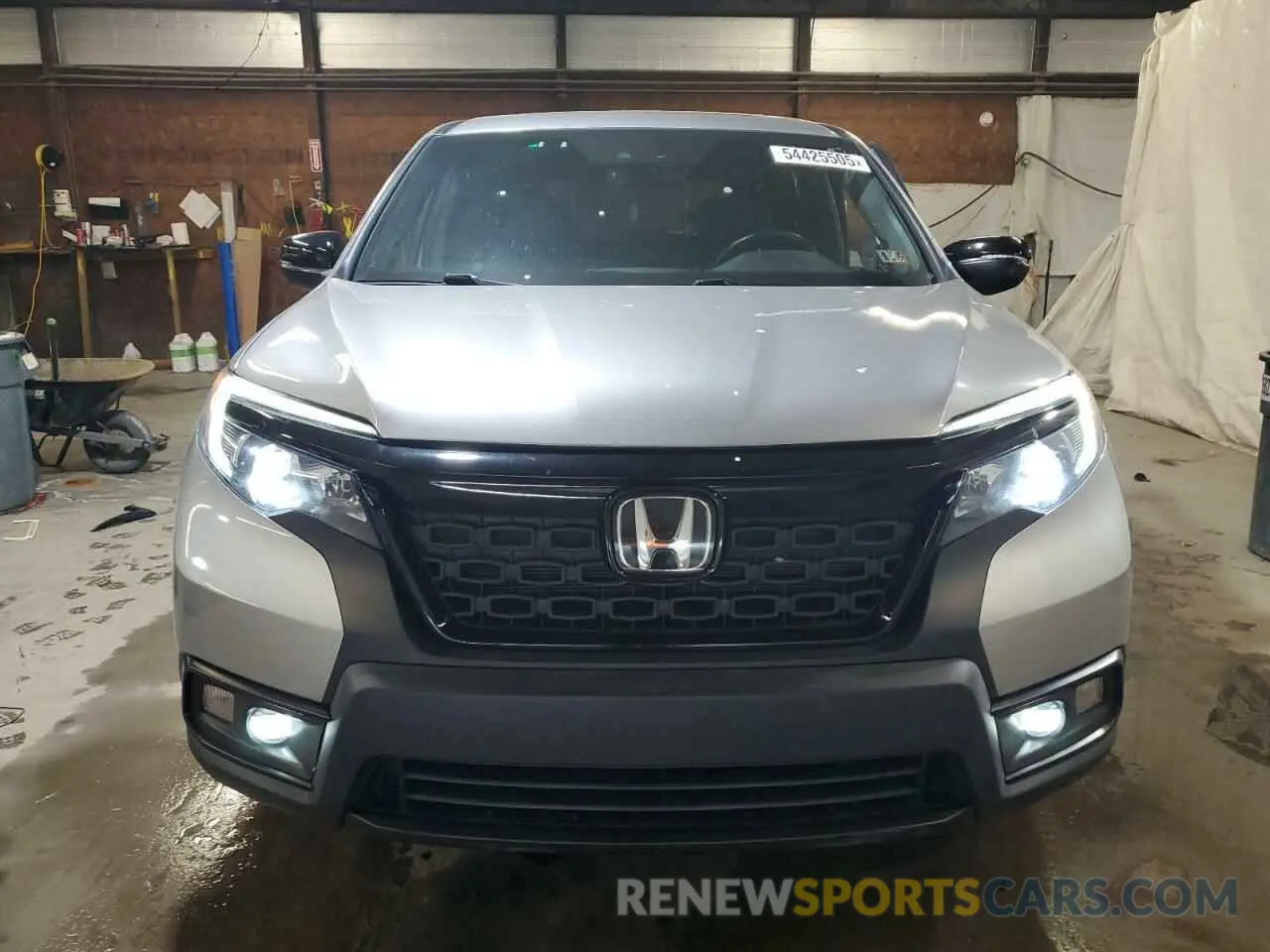 5 Фотография поврежденного автомобиля 5FNYF8H59KB019537 HONDA PASSPORT 2019