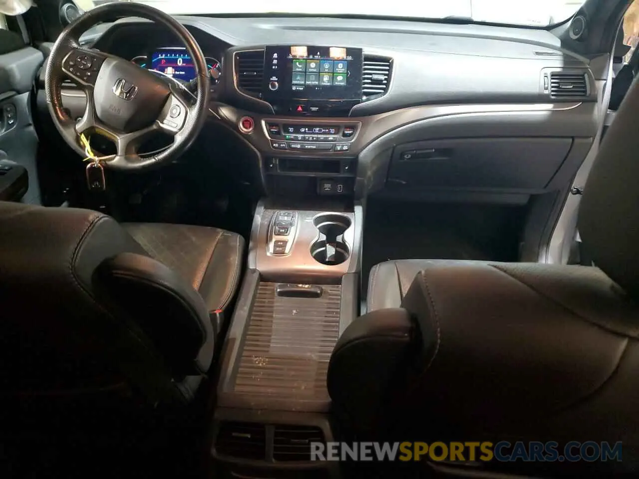 8 Фотография поврежденного автомобиля 5FNYF8H59KB019537 HONDA PASSPORT 2019