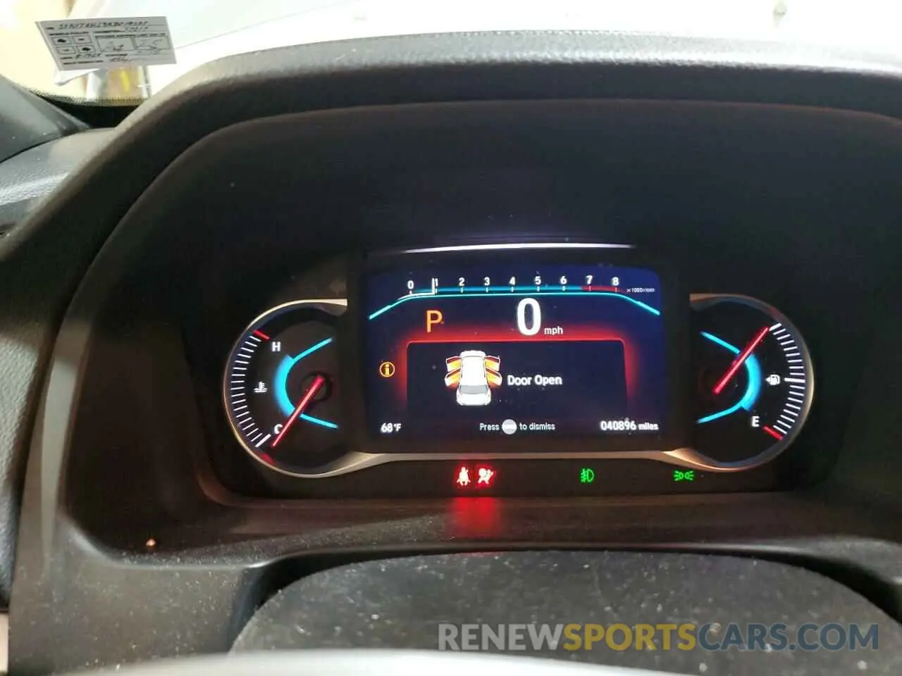 9 Фотография поврежденного автомобиля 5FNYF8H59KB019537 HONDA PASSPORT 2019