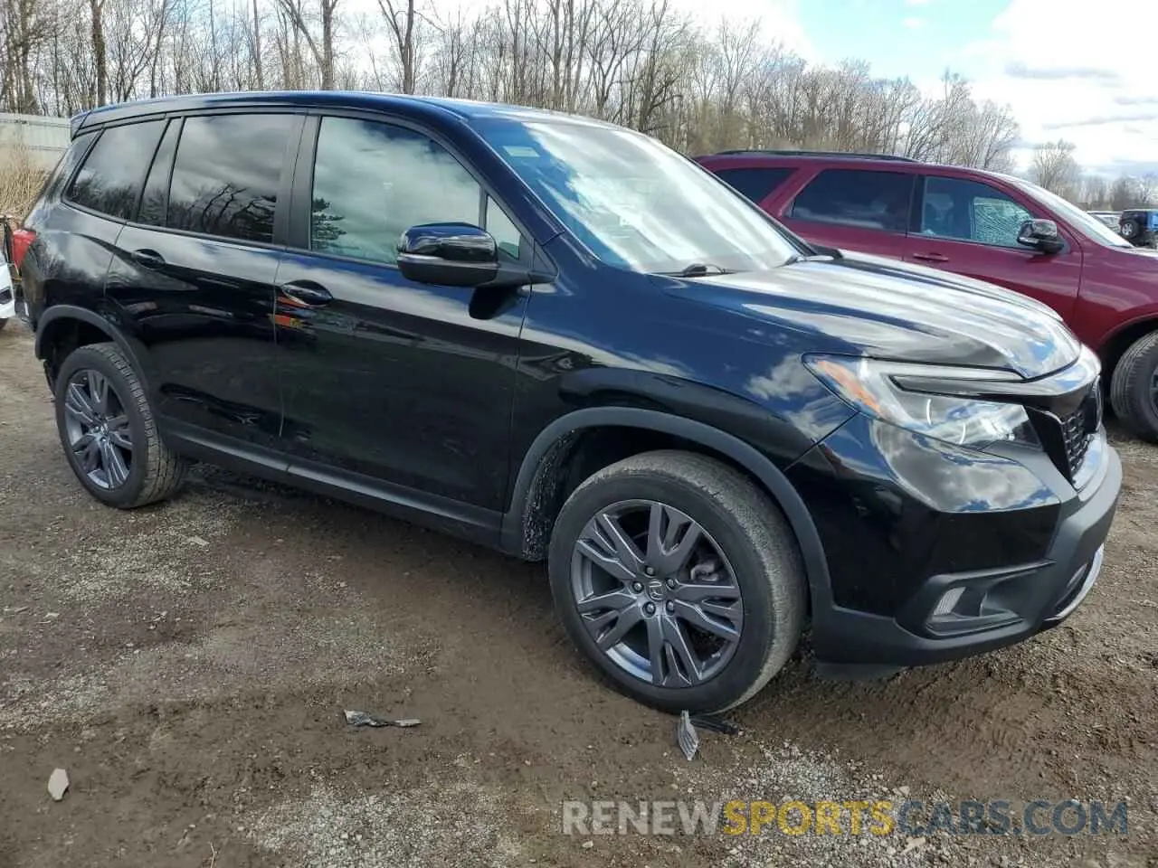 4 Photograph of a damaged car 5FNYF8H59KB027590 HONDA PASSPORT 2019