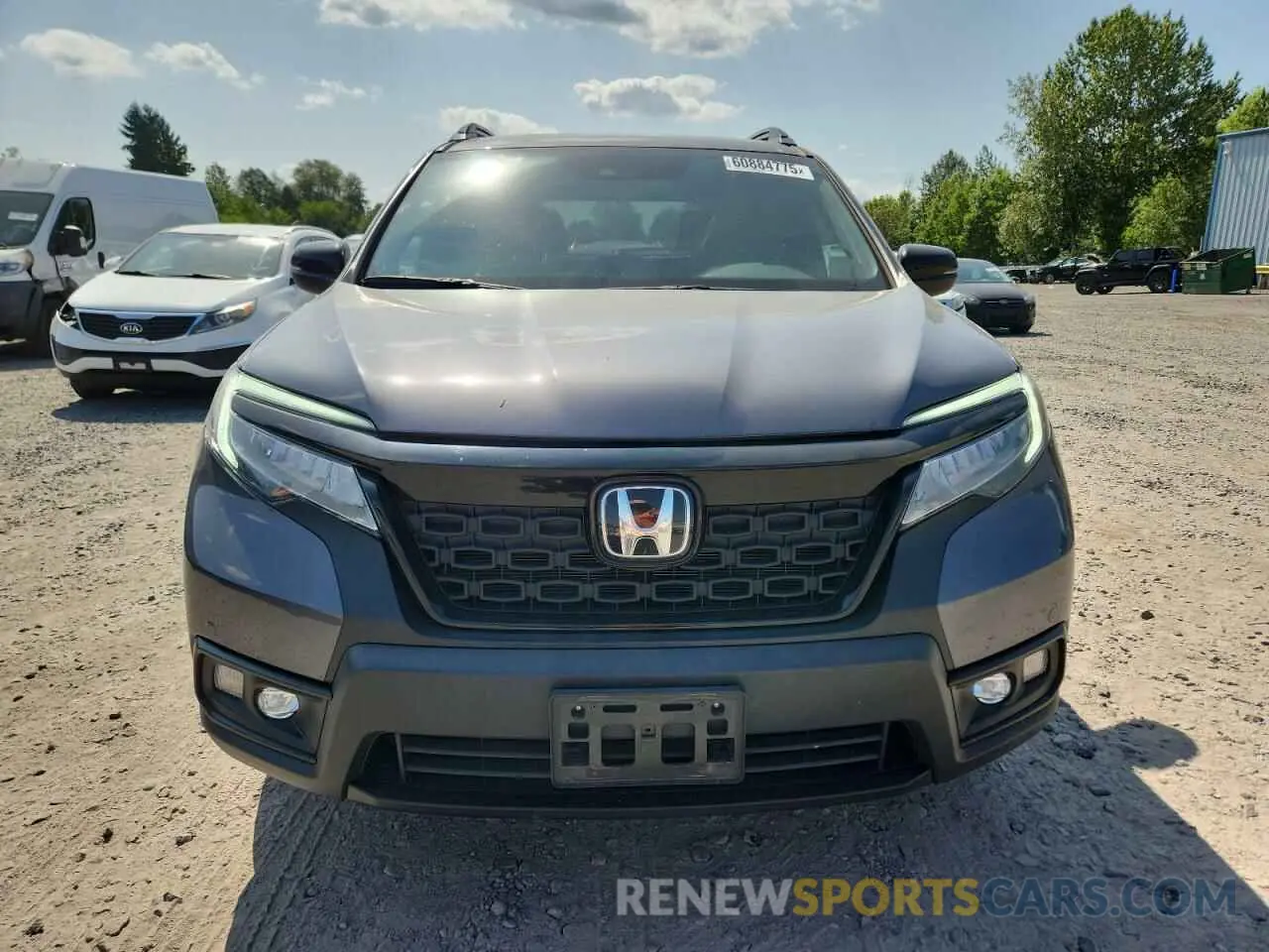 5 Photograph of a damaged car 5FNYF8H93KB018614 HONDA PASSPORT 2019