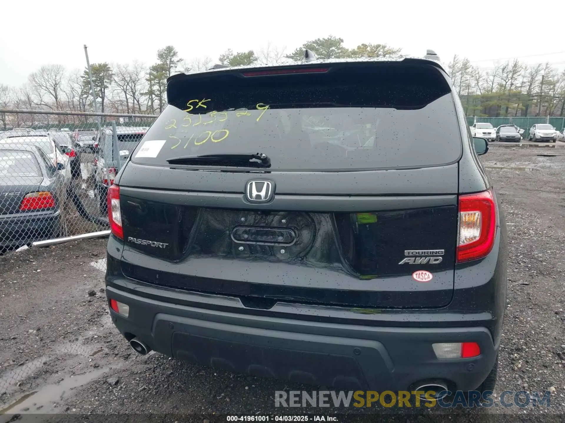 15 Фотография поврежденного автомобиля 5FNYF8H94KB004026 HONDA PASSPORT 2019
