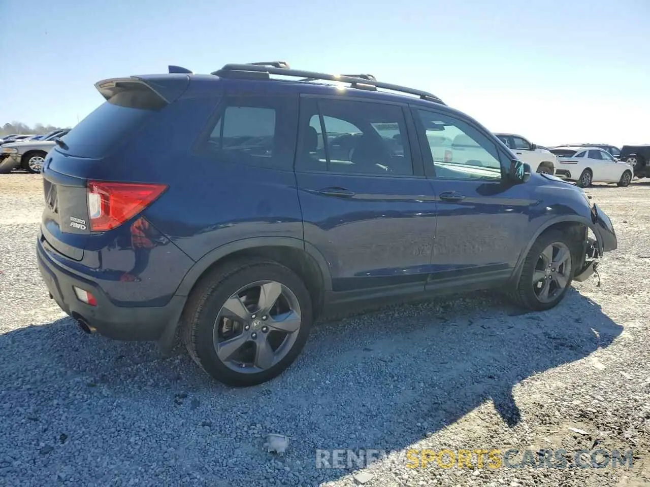 3 Фотография поврежденного автомобиля 5FNYF8H98KB022609 HONDA PASSPORT 2019