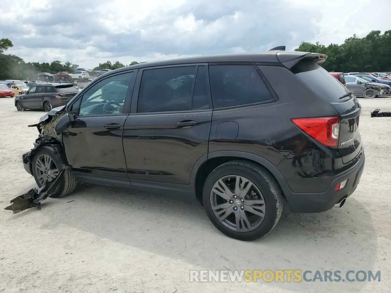 2 Photograph of a damaged car 5FNYF7H51LB004574 HONDA PASSPORT 2020
