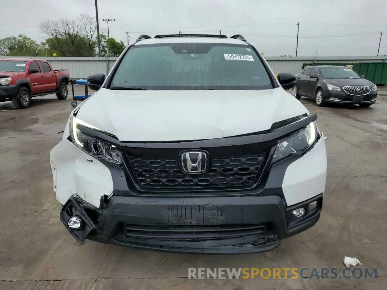 5 Фотография поврежденного автомобиля 5FNYF7H5XLB005481 HONDA PASSPORT 2020