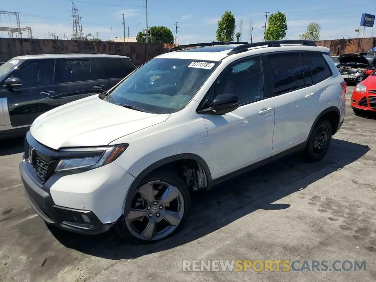 1 Фотография поврежденного автомобиля 5FNYF7H94LB005141 HONDA PASSPORT 2020