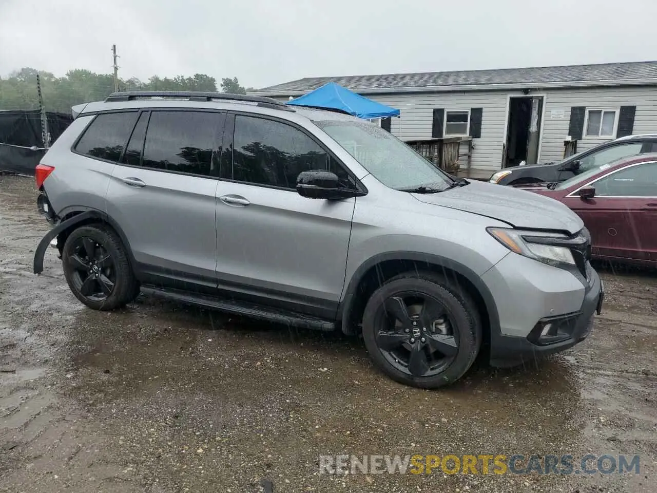 4 Фотография поврежденного автомобиля 5FNYF8H03LB001444 HONDA PASSPORT 2020