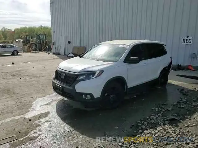14 Photograph of a damaged car 5FNYF8H24LB016150 HONDA PASSPORT 2020