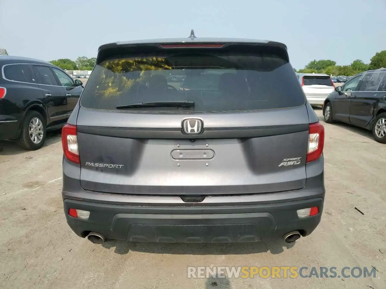 6 Photograph of a damaged car 5FNYF8H29LB014989 HONDA PASSPORT 2020