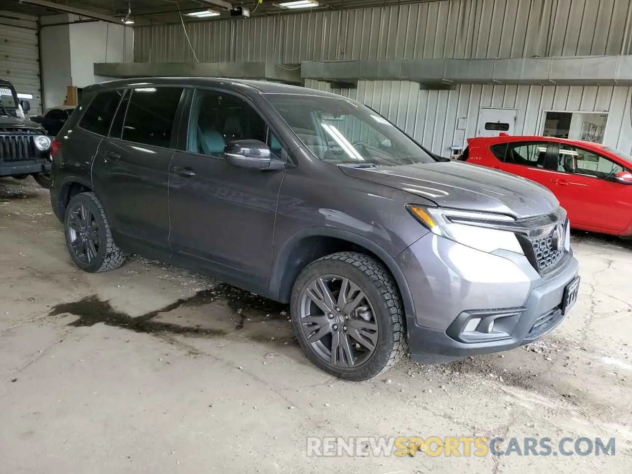4 Фотография поврежденного автомобиля 5FNYF8H50LB000022 HONDA PASSPORT 2020