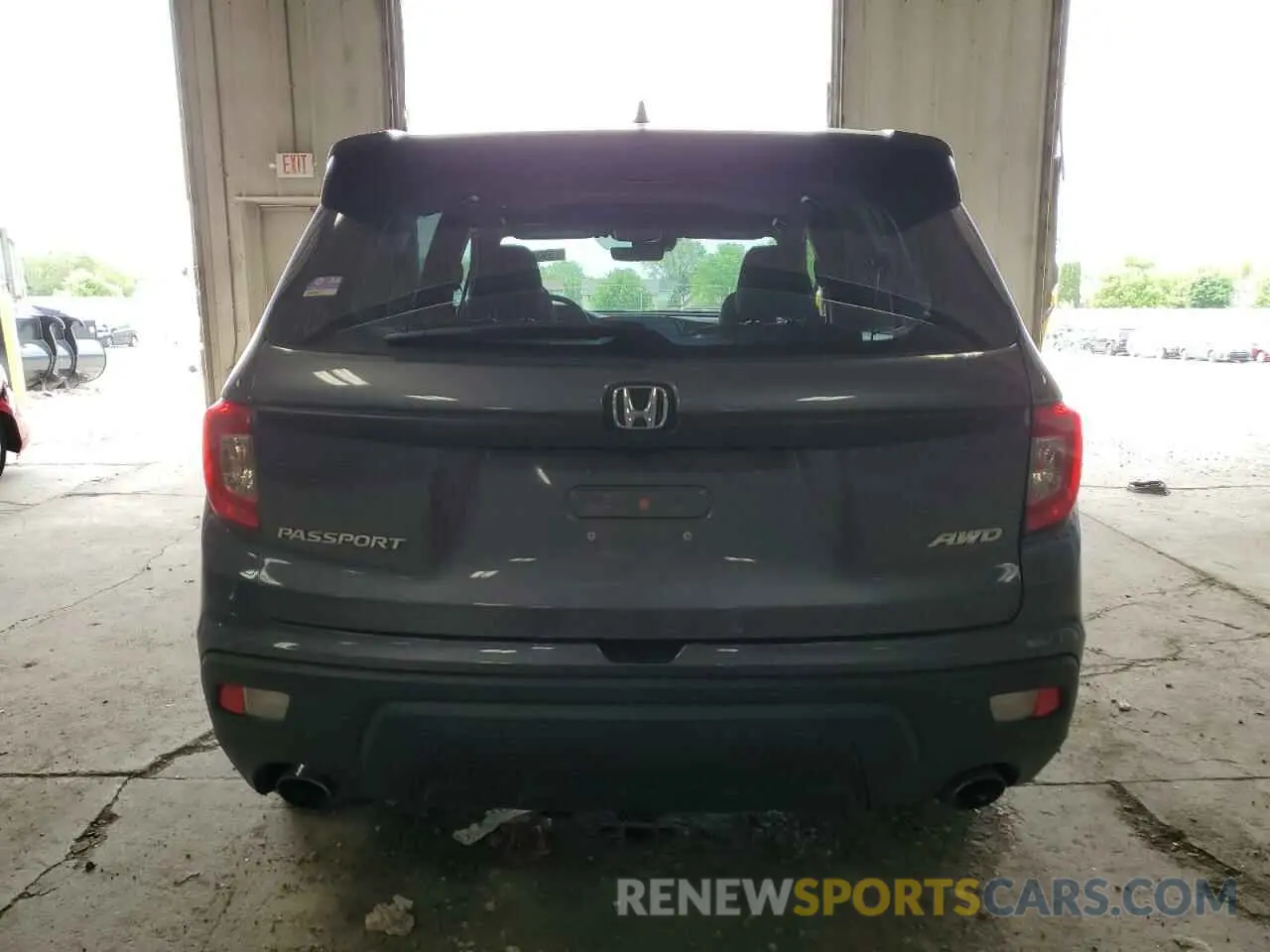 6 Фотография поврежденного автомобиля 5FNYF8H50LB000022 HONDA PASSPORT 2020