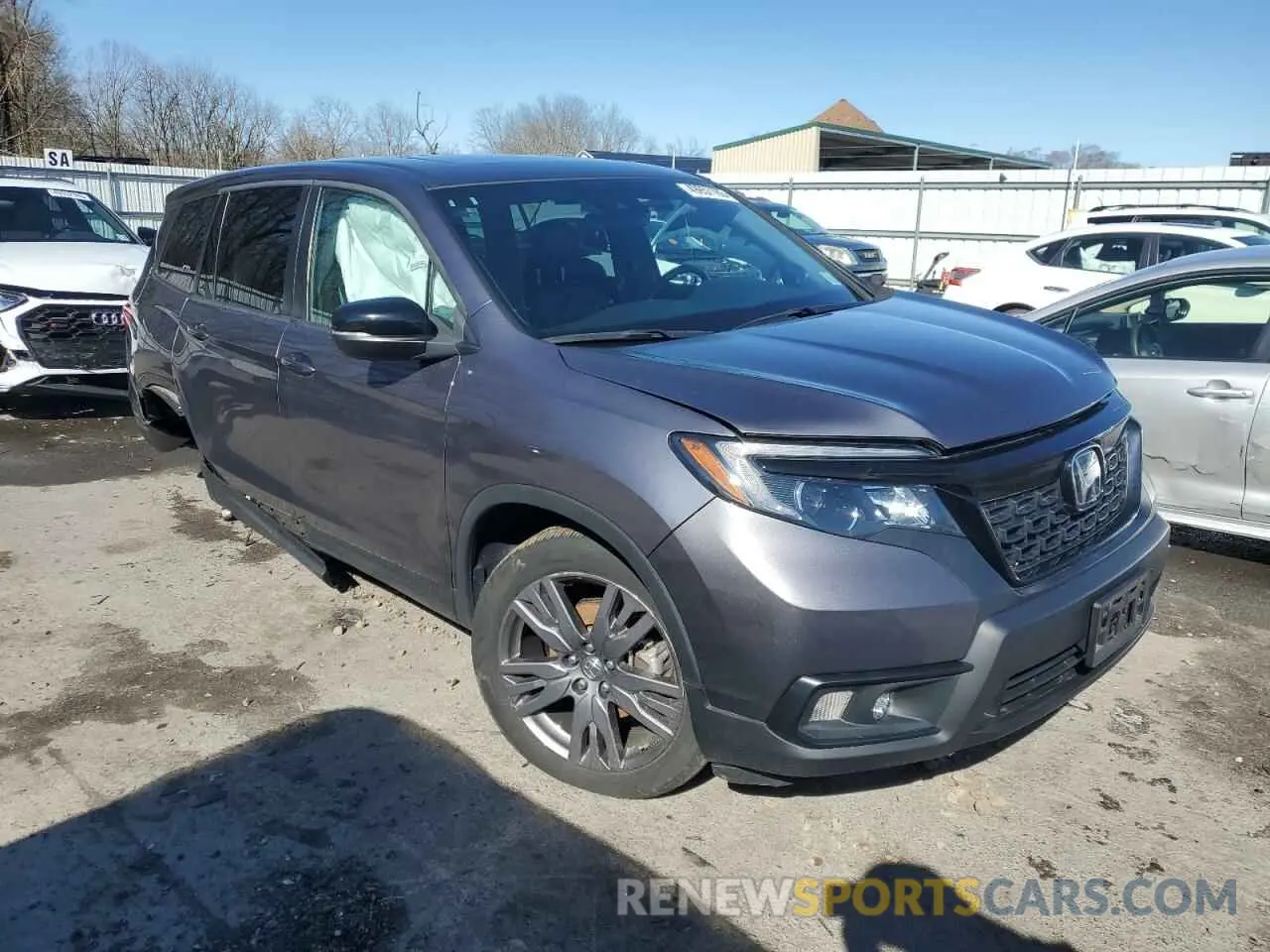 4 Фотография поврежденного автомобиля 5FNYF8H51LB016178 HONDA PASSPORT 2020