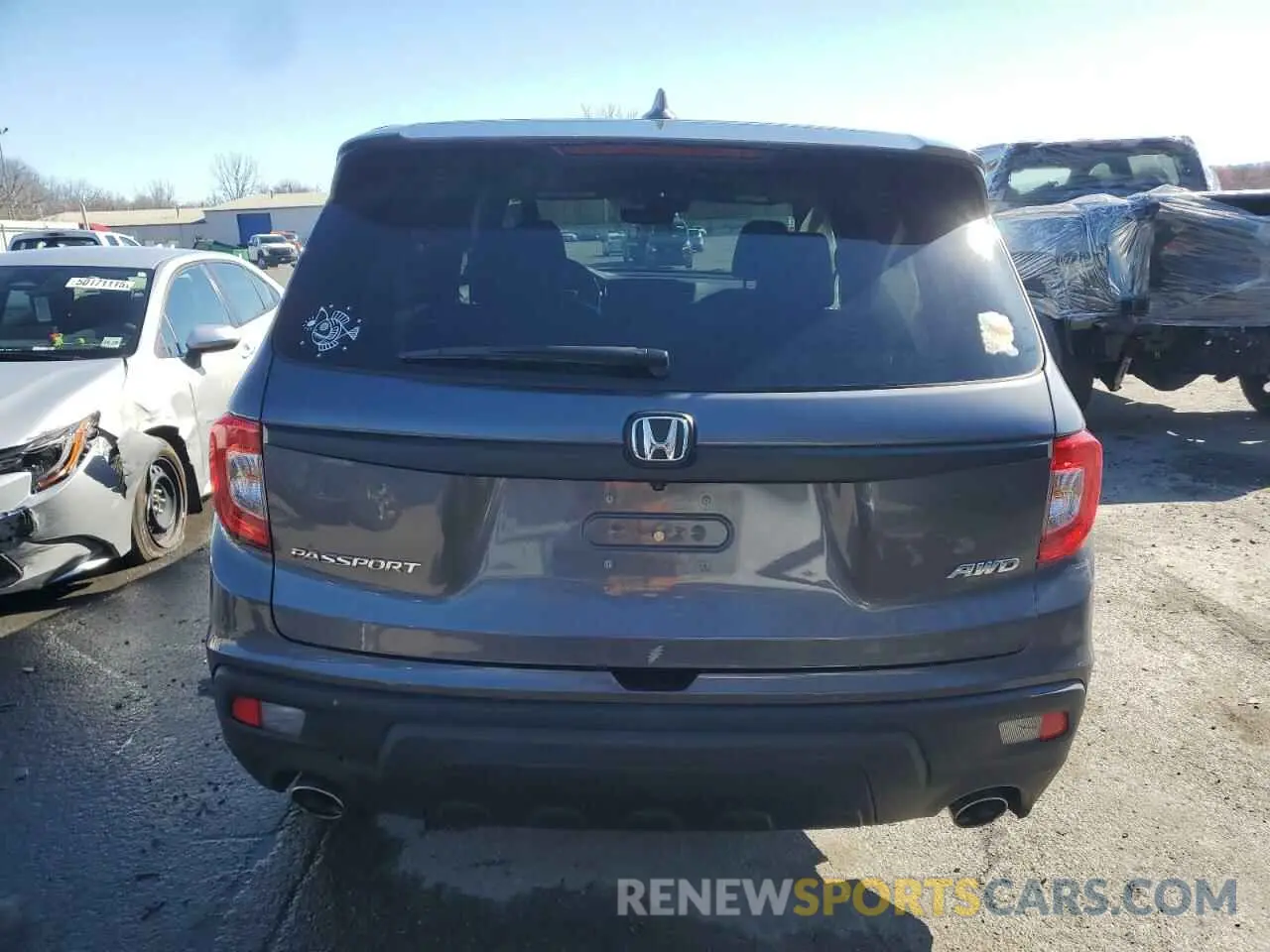 6 Фотография поврежденного автомобиля 5FNYF8H51LB016178 HONDA PASSPORT 2020