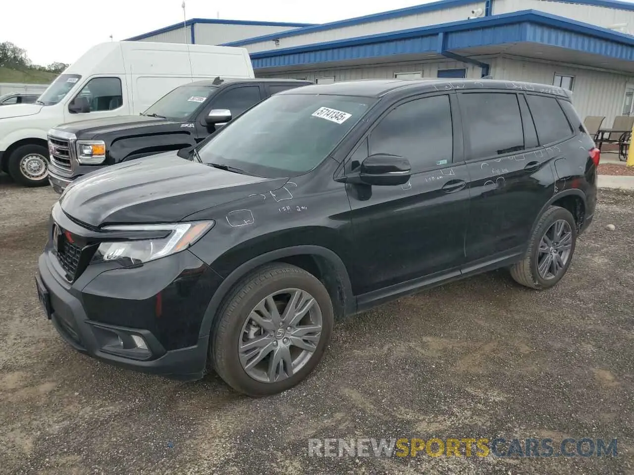 1 Фотография поврежденного автомобиля 5FNYF8H51LB019890 HONDA PASSPORT 2020