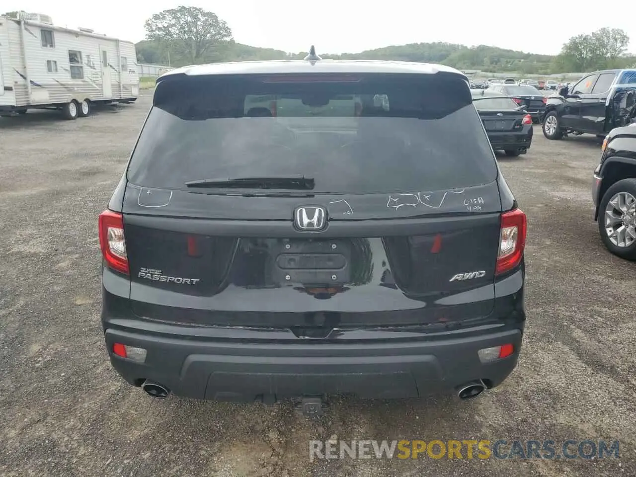 6 Фотография поврежденного автомобиля 5FNYF8H51LB019890 HONDA PASSPORT 2020