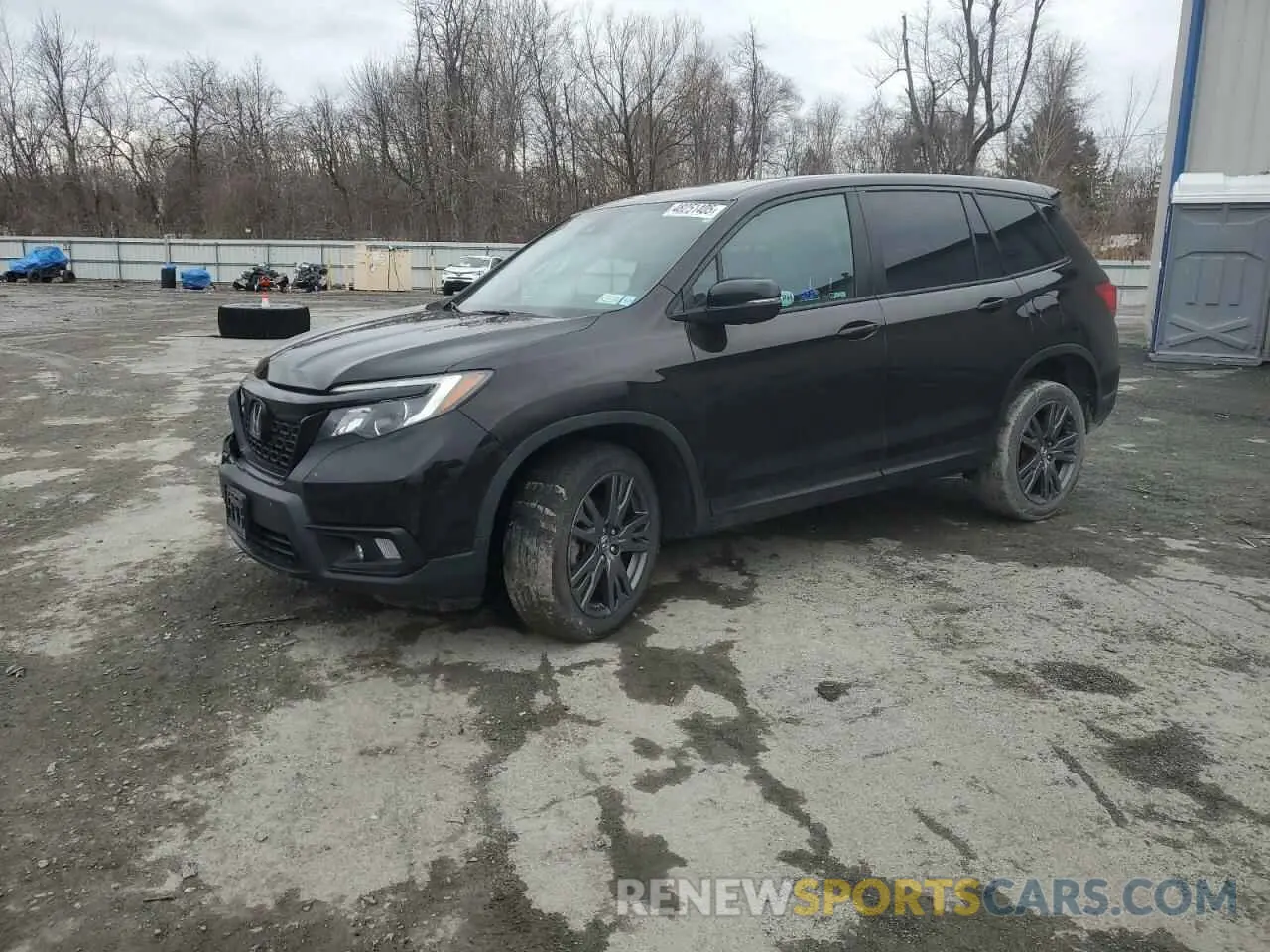 1 Фотография поврежденного автомобиля 5FNYF8H53LB018496 HONDA PASSPORT 2020