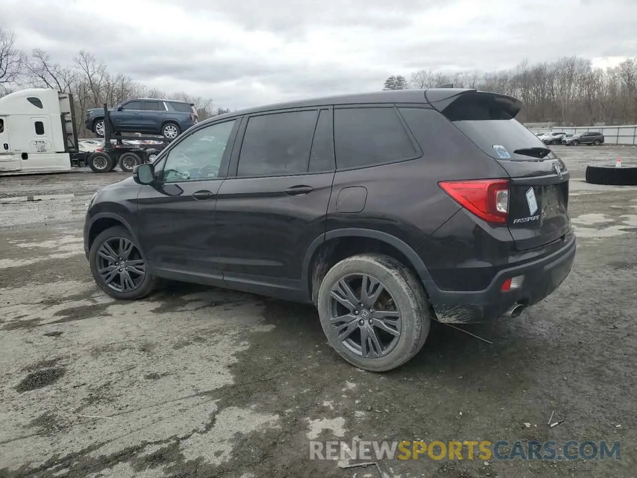 2 Фотография поврежденного автомобиля 5FNYF8H53LB018496 HONDA PASSPORT 2020