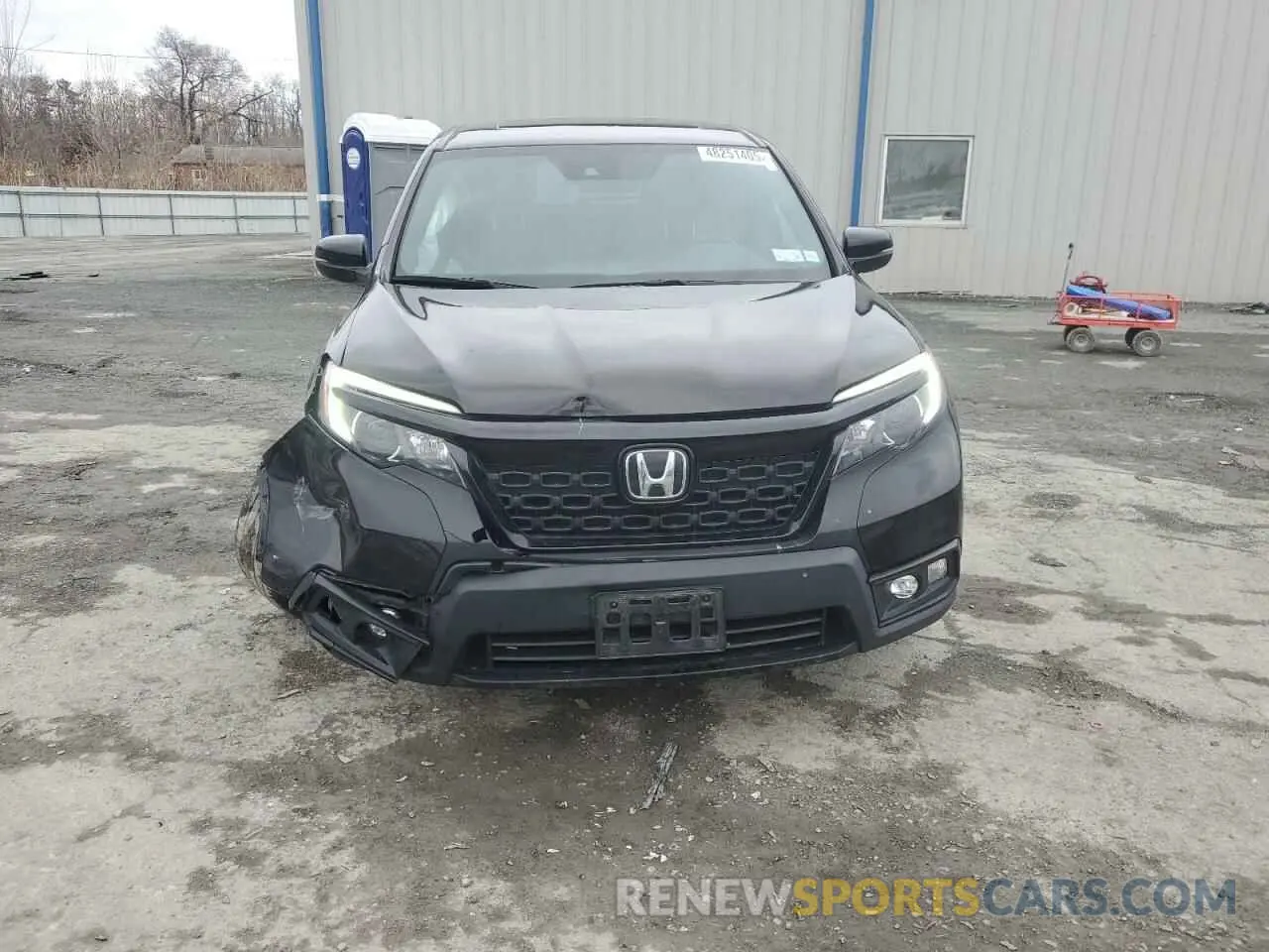 5 Фотография поврежденного автомобиля 5FNYF8H53LB018496 HONDA PASSPORT 2020