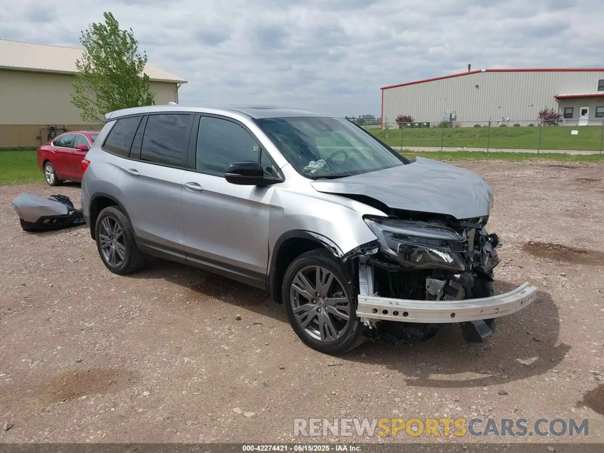 1 Фотография поврежденного автомобиля 5FNYF8H59LB014260 HONDA PASSPORT 2020