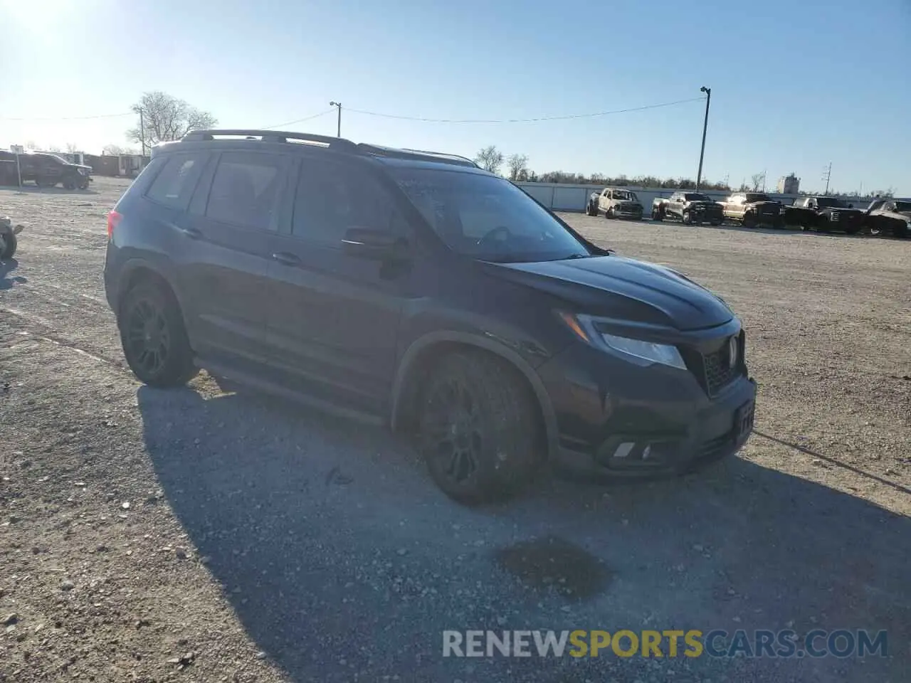 4 Фотография поврежденного автомобиля 5FNYF8H9XLB005604 HONDA PASSPORT 2020