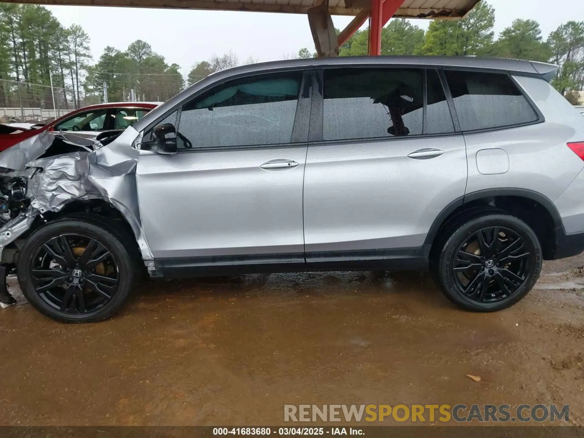 13 Photograph of a damaged car 5FNYF7H26MB014556 HONDA PASSPORT 2021