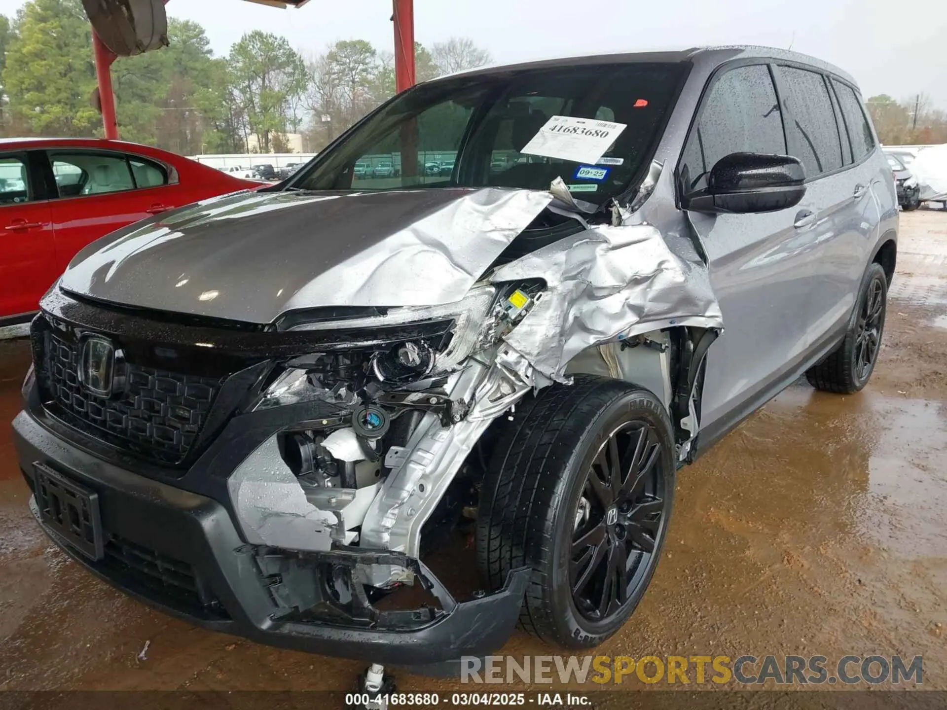 6 Photograph of a damaged car 5FNYF7H26MB014556 HONDA PASSPORT 2021