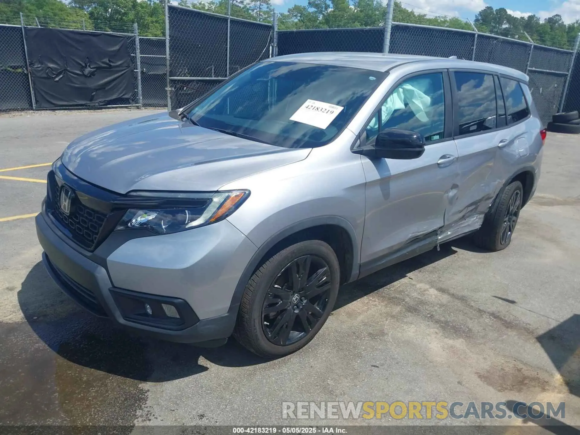 2 Фотография поврежденного автомобиля 5FNYF7H27MB003467 HONDA PASSPORT 2021