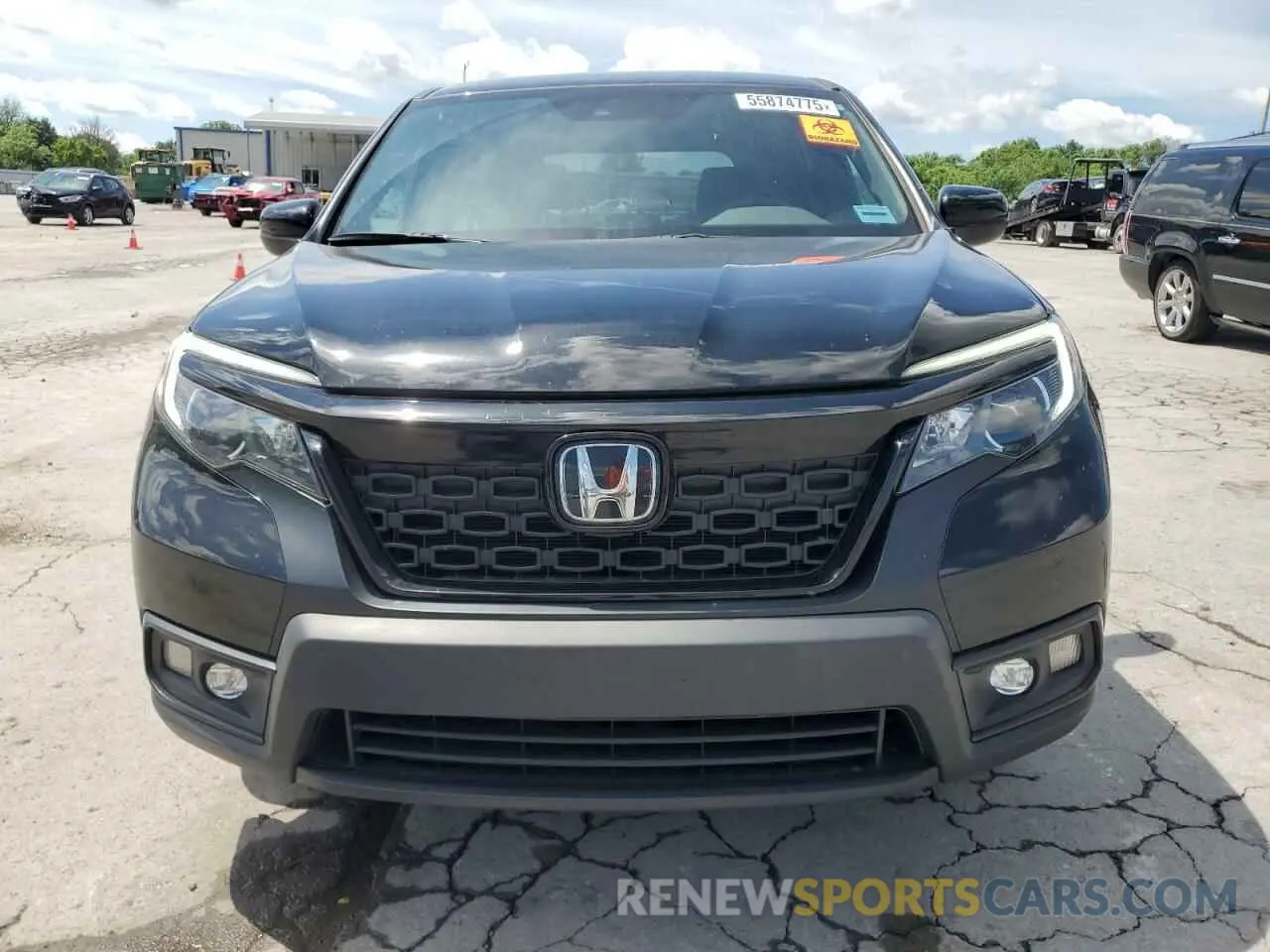5 Photograph of a damaged car 5FNYF7H29MB014499 HONDA PASSPORT 2021